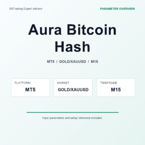 Aura Bitcoin Hash MT5 Expert Advisor cover