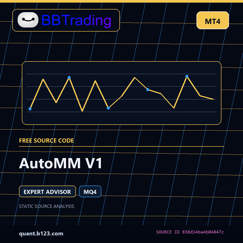 automm-v1-bbtrading-source-cover AutoMM V1 MT4 EA source code download cover