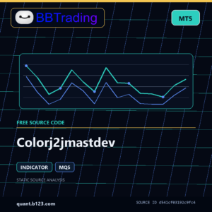 Colorj2jmastdev MT5 indicator source code download cover