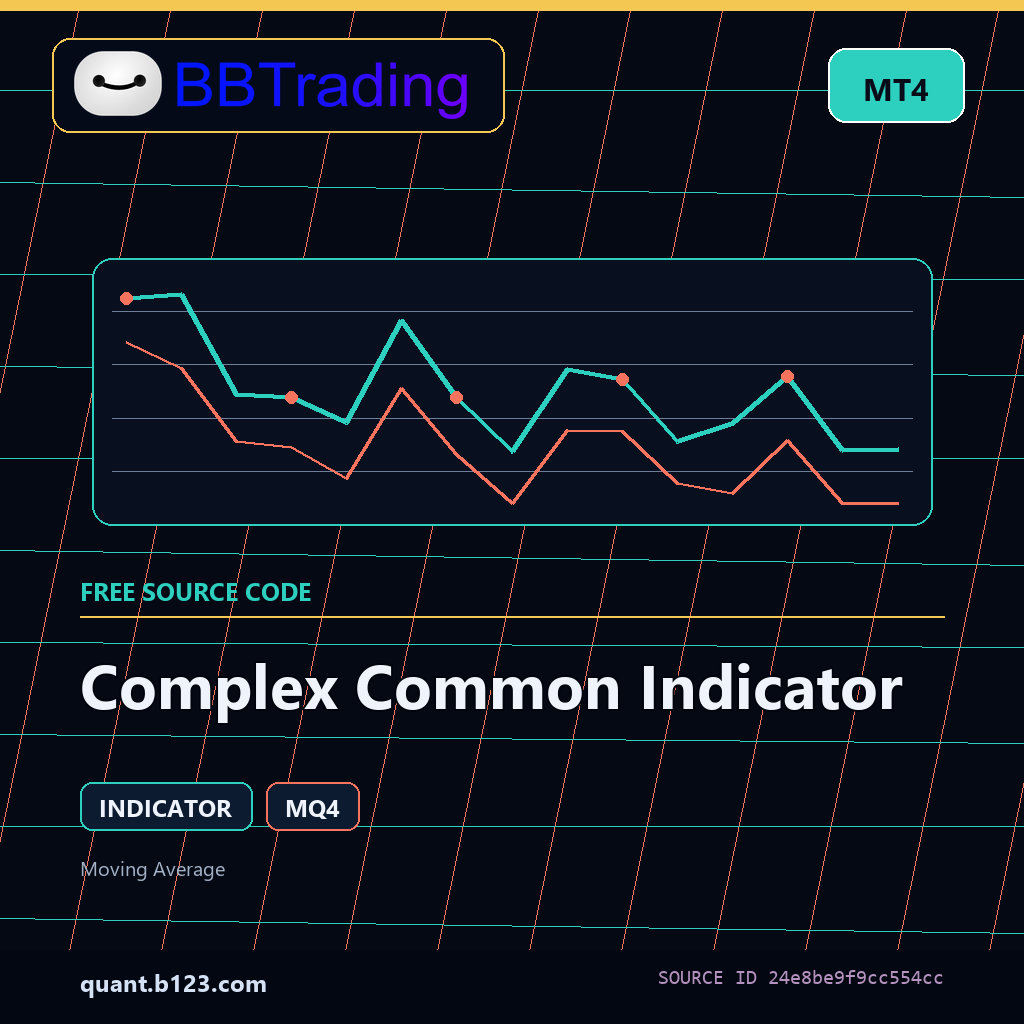 complex-common-indicator-bbtrading-source-cover Complex Common Indicator MT4 indicator source code download cover
