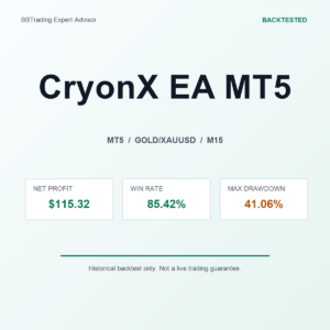 CryonX EA MT5 MT5 Expert Advisor cover