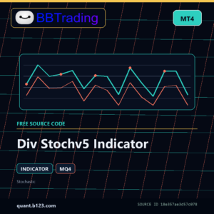 Div Stochv5 Indicator MT4 indicator source code download cover