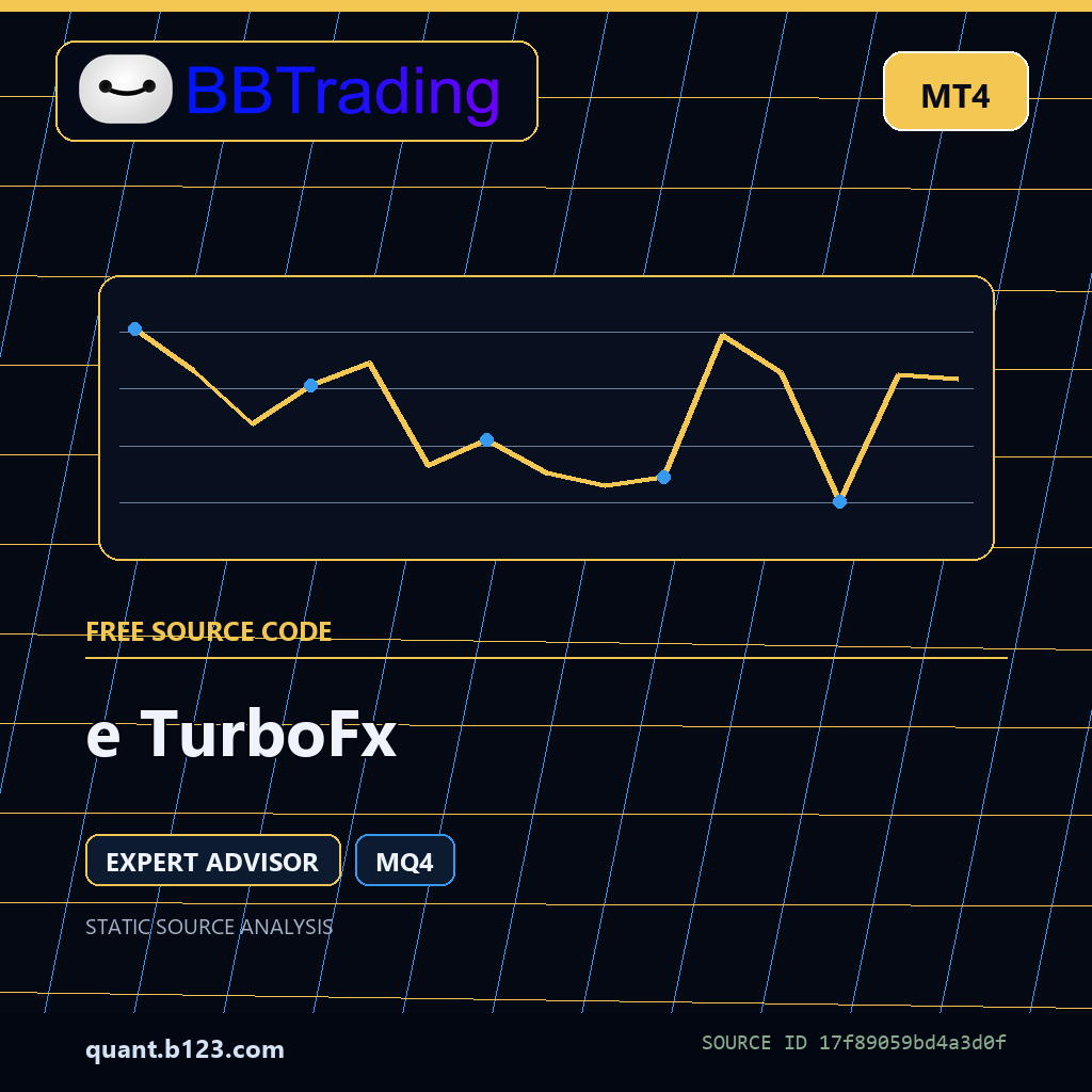 e-turbofx-bbtrading-source-cover e TurboFx MT4 EA source code download cover