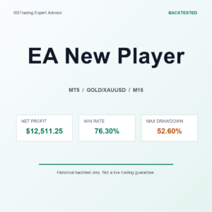 EA New Player MT5 Expert Advisor cover