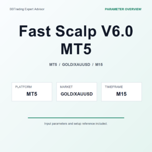 Fast Scalp V6.0 MT5 MT5 Expert Advisor cover