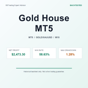 Gold House MT5 MT5 Expert Advisor cover