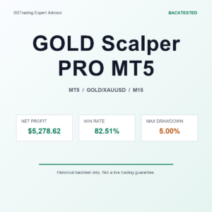 GOLD Scalper PRO MT5 MT5 Expert Advisor cover