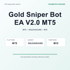 Gold Sniper Bot EA V2.0 MT5 MT5 Expert Advisor cover