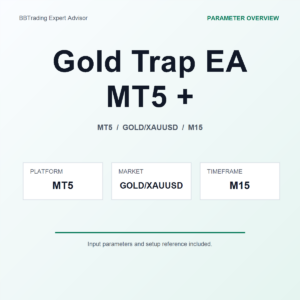 Gold Trap EA MT5 + MT5 Expert Advisor cover