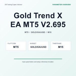 Gold Trend X EA MT5 V2.695 MT5 Expert Advisor cover