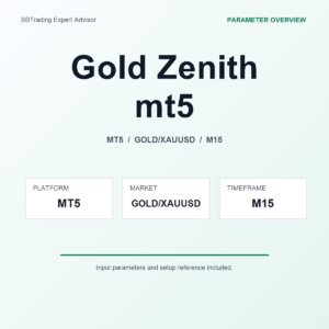 Gold Zenith mt5 MT5 Expert Advisor cover