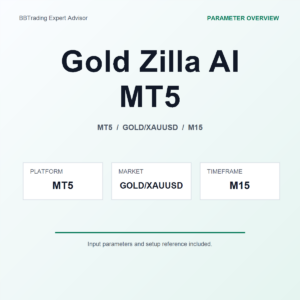 Gold Zilla AI MT5 MT5 Expert Advisor cover