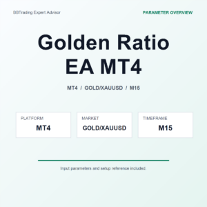 Golden Ratio EA MT4 MT4 Expert Advisor cover