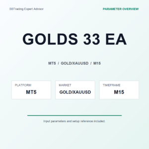 GOLDS 33 EA MT5 Expert Advisor cover
