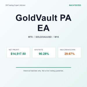 GoldVault PA EA MT5 Expert Advisor cover