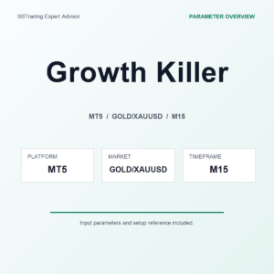 Growth Killer MT5 Expert Advisor cover