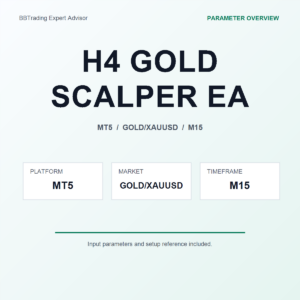 H4 GOLD SCALPER EA MT5 Expert Advisor cover