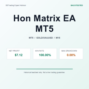 Hon Matrix EA MT5 MT5 Expert Advisor cover