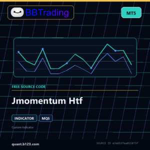 Jmomentum Htf MT5 indicator source code download cover