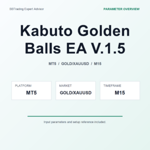 Kabuto Golden Balls EA V.1.5 MT5 Expert Advisor cover