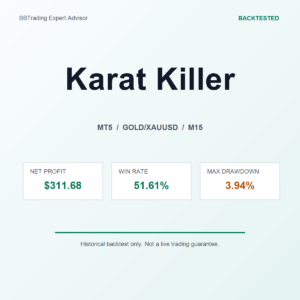 Karat Killer MT5 Expert Advisor cover