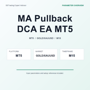 MA Pullback DCA EA MT5 MT5 Expert Advisor cover
