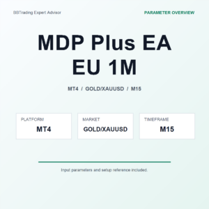 MDP Plus EA EU 1M MT4 Expert Advisor cover