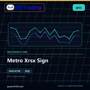 Metro Xrsx Sign MT5 indicator source code download cover