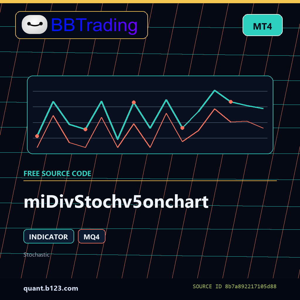 midivstochv5onchart-bbtrading-source-cover miDivStochv5onchart MT4 indicator source code download cover