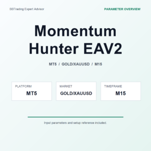 Momentum Hunter EAV2 MT5 Expert Advisor cover