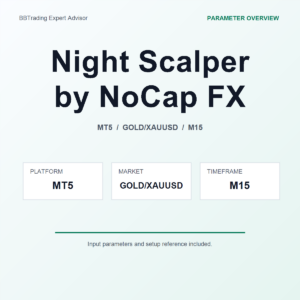 Night Scalper by NoCap FX MT5 Expert Advisor cover