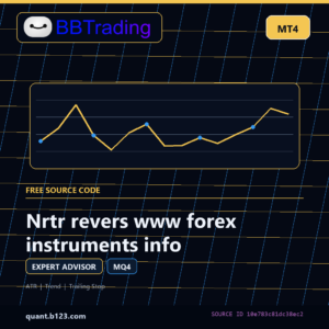 Nrtr revers www forex instruments info MT4 EA source code download cover