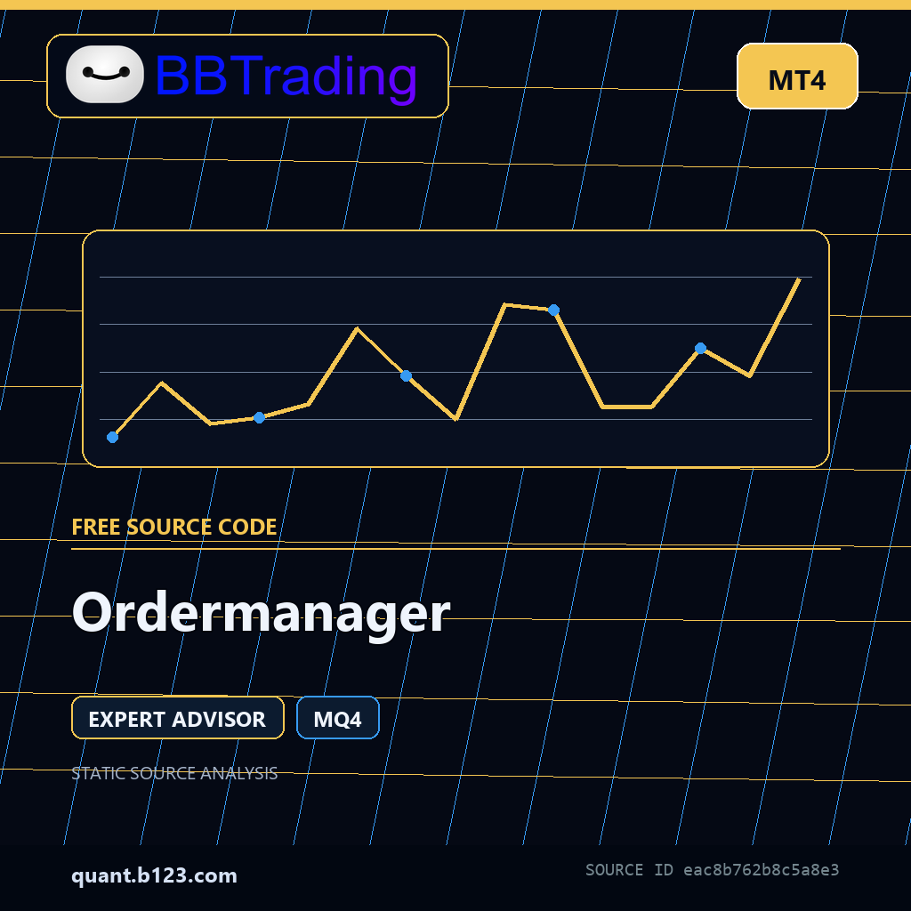 ordermanager-bbtrading-source-cover Ordermanager MT4 EA source code download cover