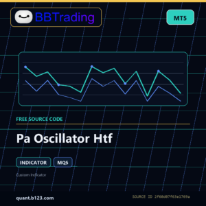 Pa Oscillator Htf MT5 indicator source code download cover