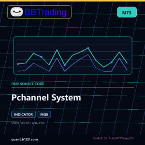 Pchannel System MT5 indicator source code download cover