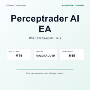 Perceptrader AI EA MT4 Expert Advisor cover