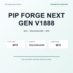 PIP FORGE NEXT GEN V1888 MT5 Expert Advisor cover