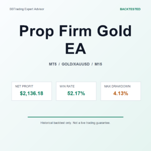 Prop Firm Gold EA MT5 Expert Advisor cover