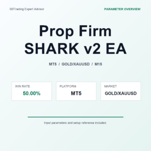 Prop Firm SHARK v2 EA MT5 Expert Advisor cover