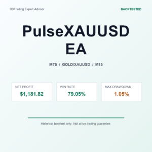 PulseXAUUSD EA MT5 Expert Advisor cover