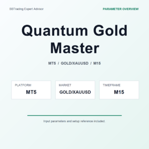 Quantum Gold Master MT5 Expert Advisor cover