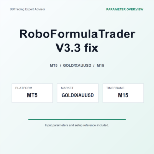RoboFormulaTrader V3.3 fix MT5 Expert Advisor cover