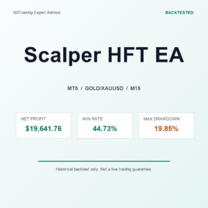 Scalper HFT EA MT5 Expert Advisor cover