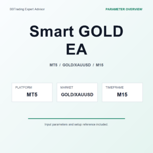 Smart GOLD EA MT5 Expert Advisor cover