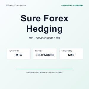 Sure Forex Hedging MT4 Expert Advisor cover