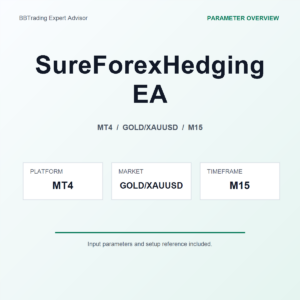 SureForexHedging EA MT4 Expert Advisor cover
