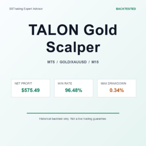 TALON Gold Scalper MT5 Expert Advisor cover