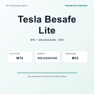 Tesla Besafe Lite MT4 Expert Advisor cover