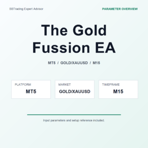 The Gold Fussion EA MT5 Expert Advisor cover