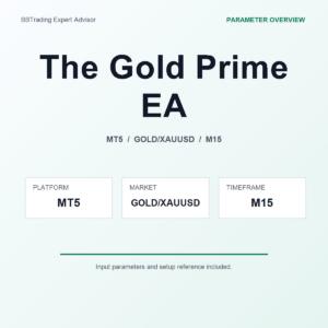 The Gold Prime EA MT5 Expert Advisor cover